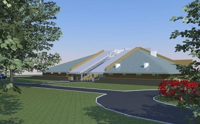 Szklany Dom w Ciekotach - projekt 