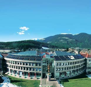 Centrum gimnazjalne Bruneck we Włoszech